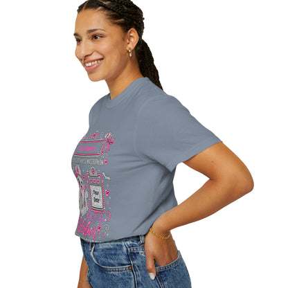 Personalized Spooky Cute Nurse October Birthday Comfort Colors Tee