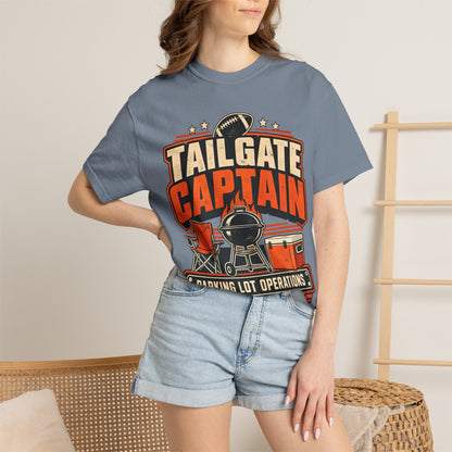 Tailgate Captain Football Game Day Comfort Colors T-Shirt