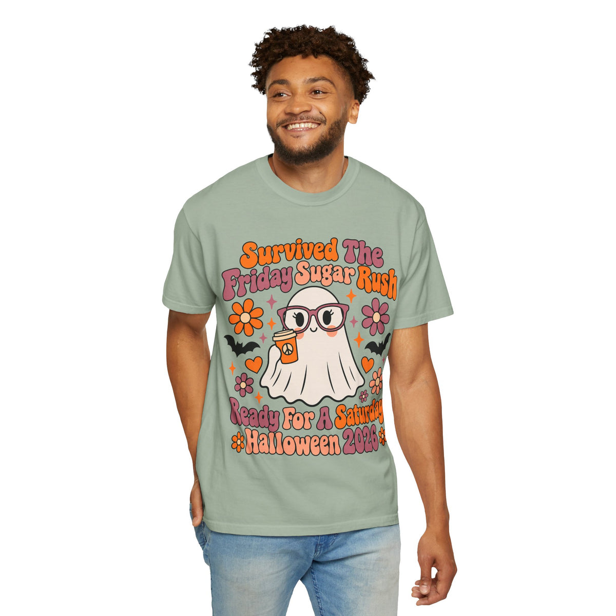 Friday Sugar Rush Halloween 2026 Comfort Colors Tee