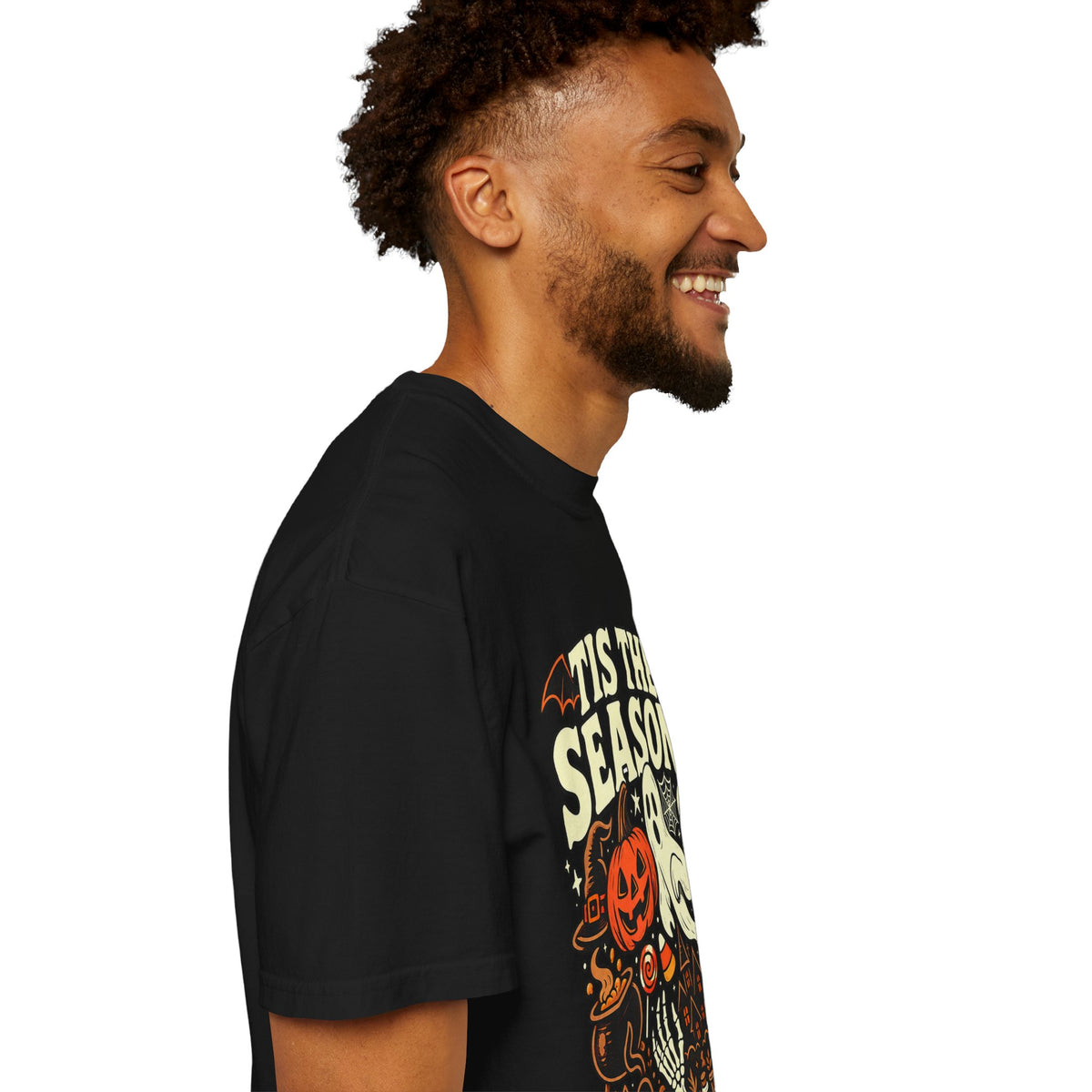 Tis the Season Spooky Halloween Comfort Colors Graphic Tee