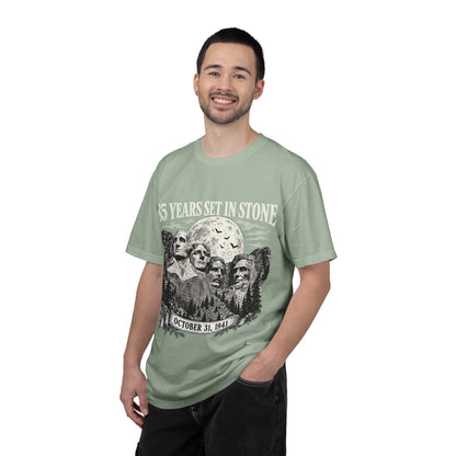 85 Years Set in Stone Mount Rushmore Comfort Colors Tee