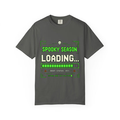 Spooky Season Loading Gamer Halloween Comfort Colors Tee
