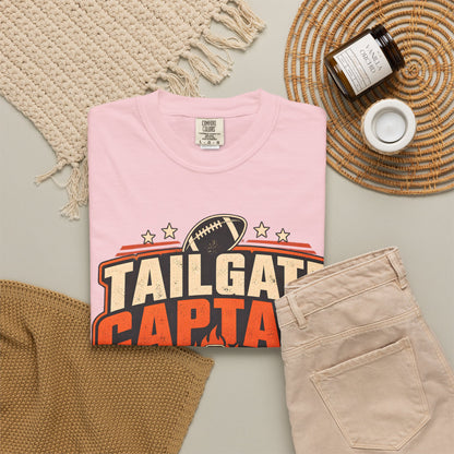 Tailgate Captain Football Game Day Comfort Colors T-Shirt