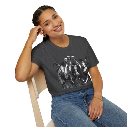 Coven Meeting Witch Wine T-Shirt
