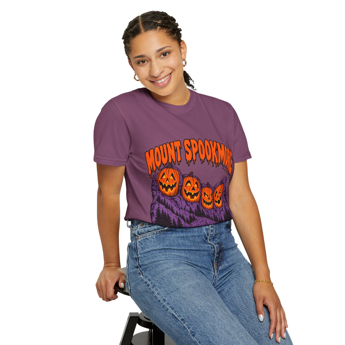 Mount Spookmore Halloween Comfort Colors T-Shirt