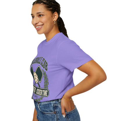 Pickleball Club Court Time Over Screen Time Comfort Colors Tee