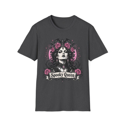 Pink Spooky Queen Pastel Gothic Glamour Witch T-Shirt