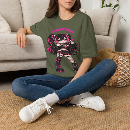 My Vibe, My Rules Anime Chibi Graphic Tee