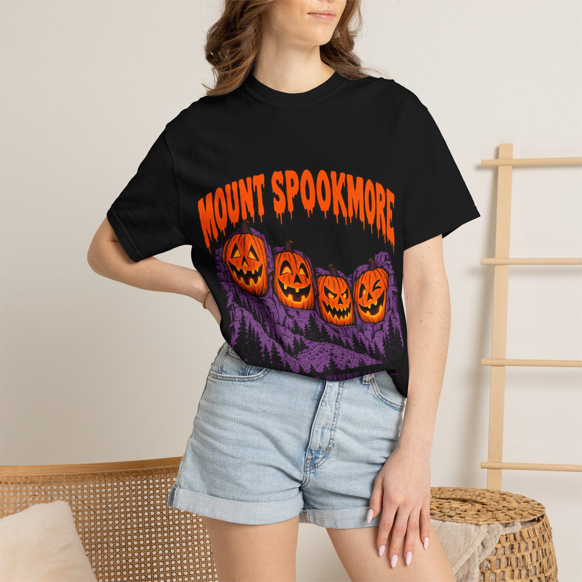 Mount Spookmore Halloween Comfort Colors T-Shirt