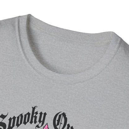 Spooky Queens Are Born In October Shirt – Gothic Rose Halloween Birthday Tee