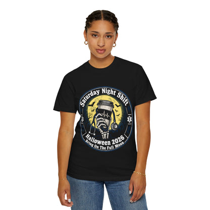 Saturday Night Shift Halloween 2026 Comfort Colors Tee