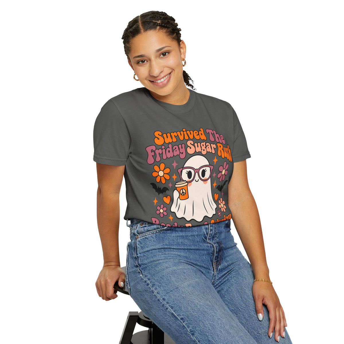 Friday Sugar Rush Halloween 2026 Comfort Colors Tee