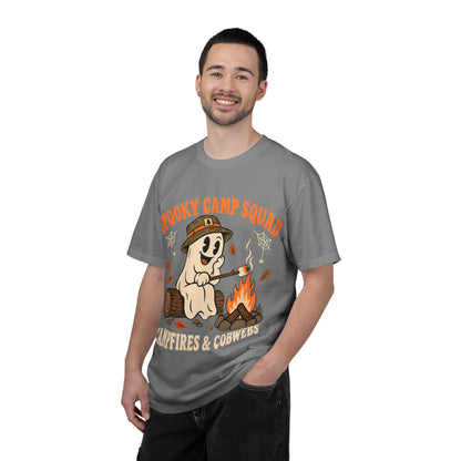 Spooky Camp Squad Campfires & Cobwebs Comfort Colors Tee