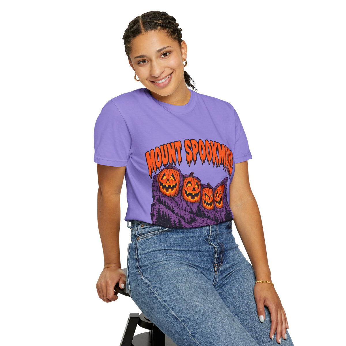 Mount Spookmore Halloween Comfort Colors T-Shirt