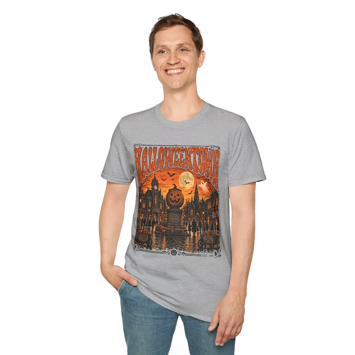 Vintage Halloweentown Est 1998 Graphic T-Shirt