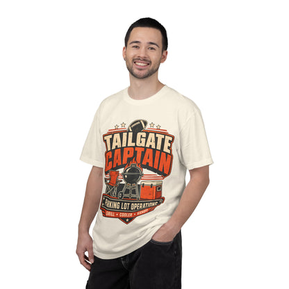Tailgate Captain Football Game Day Comfort Colors T-Shirt