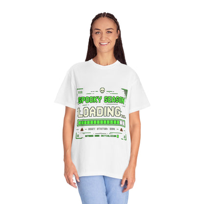 Spooky Season Loading Gamer Halloween Comfort Colors Tee