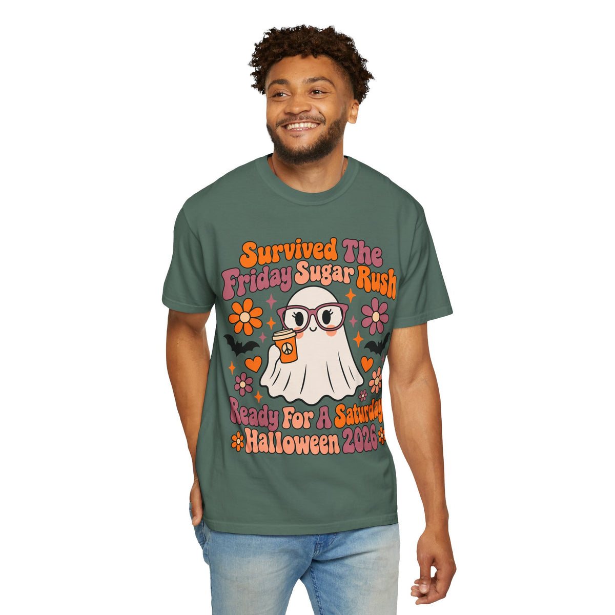 Friday Sugar Rush Halloween 2026 Comfort Colors Tee