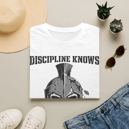 Discipline Knows No Season Shirt – Spartan Skull Stoic Warrior Tee