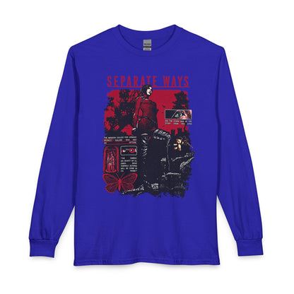 Separate Ways Survival Horror Gildan Heavy Cotton Long Sleeve Tee