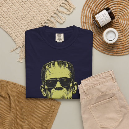 Frankenstein Bubblegum Peace Sign Comfort Colors T-Shirt