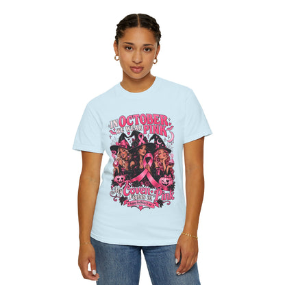 In October We Wear Pink My Coven Fights in Pink Tee