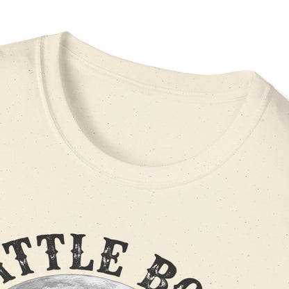 Battle Born Shadow Raised 1864 Shirt – Dark Western Horseman Moon Tee