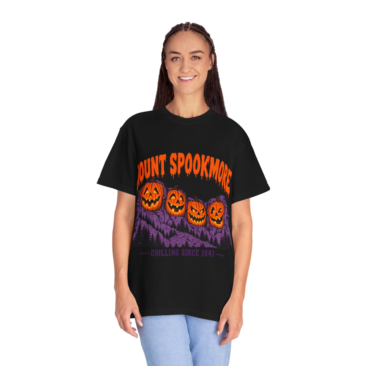 Mount Spookmore Halloween Comfort Colors T-Shirt