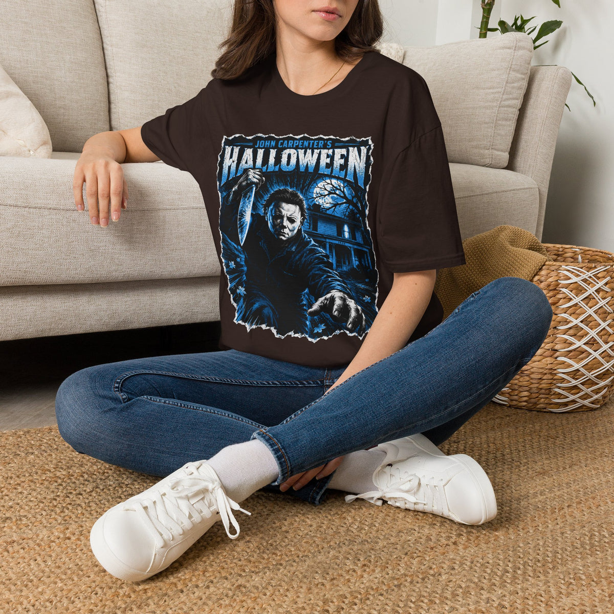 John Carpenter's Halloween Comic Book Style Shirt
