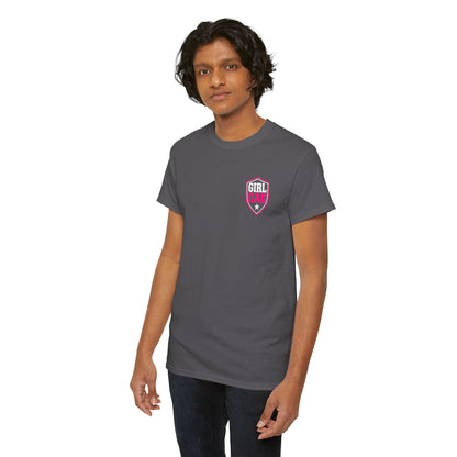 Girl Dad I Raise Strong Girls Graphic Tee