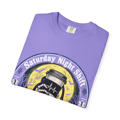 Saturday Night Shift Halloween 2026 Comfort Colors Tee