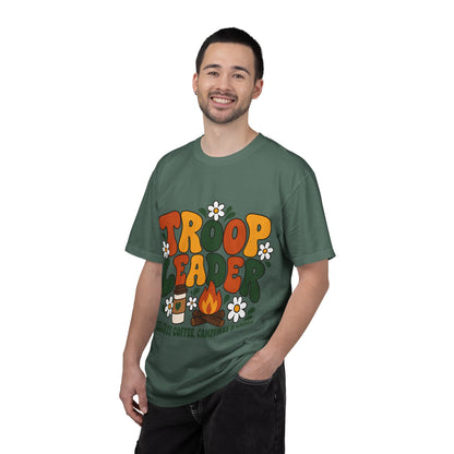 Troop Leader Coffee Campfires Chaos Comfort Colors Tee