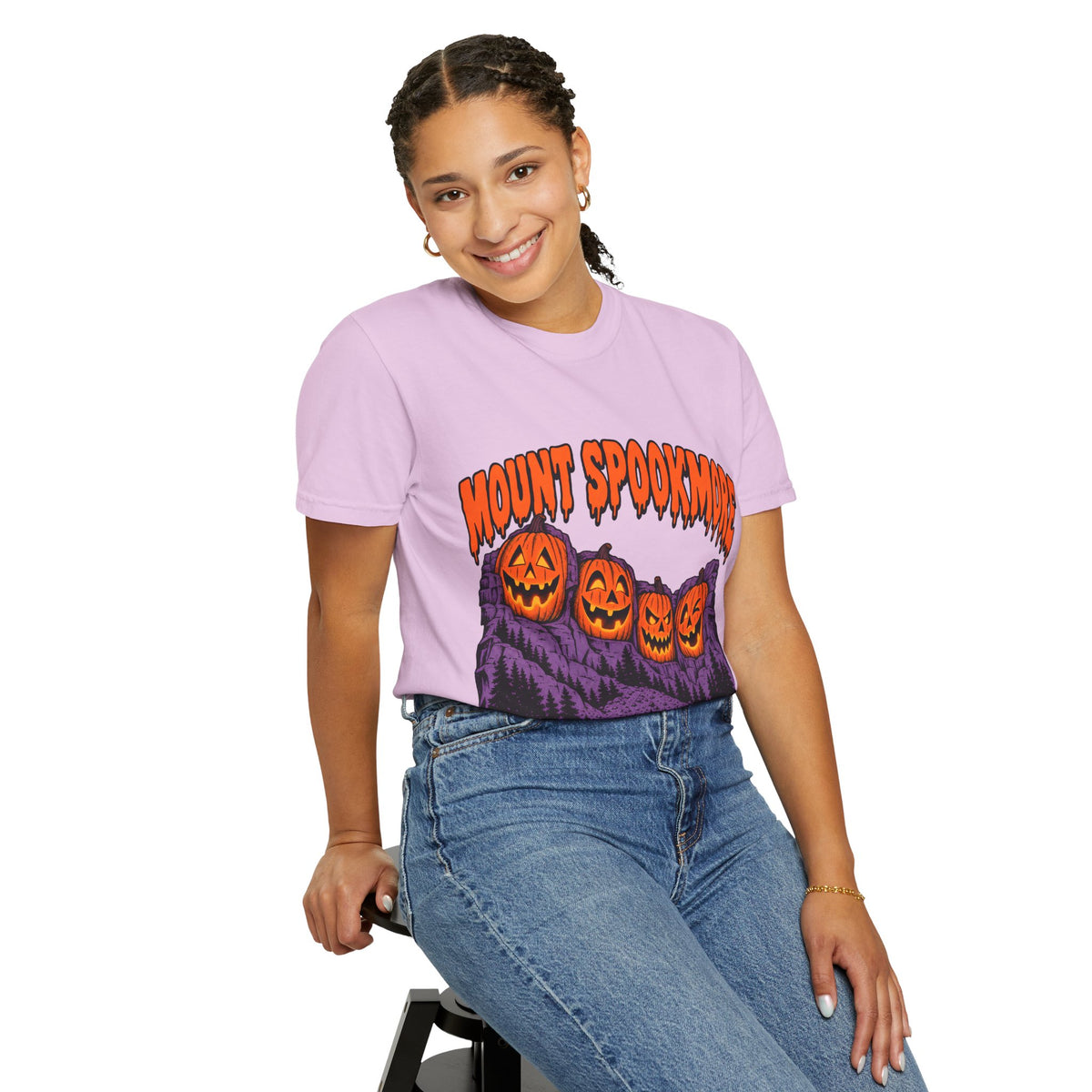 Mount Spookmore Halloween Comfort Colors T-Shirt