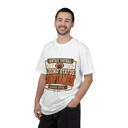 Fantasy Football Legend Status Confirmed Comfort Colors Tee