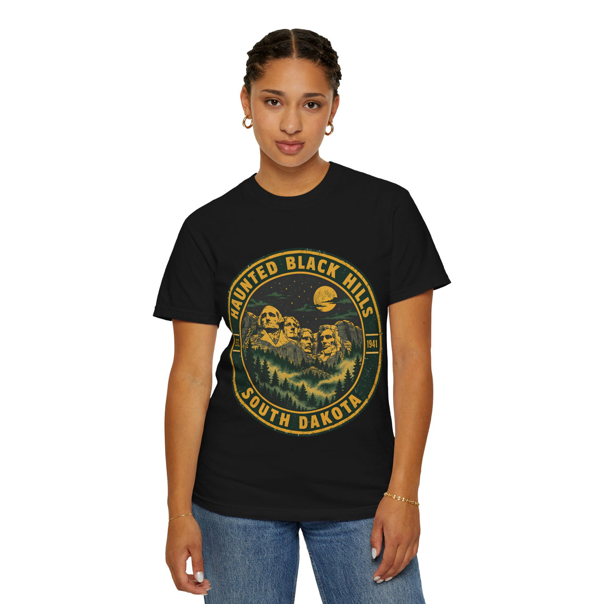 Haunted Black Hills South Dakota Comfort Colors T-Shirt