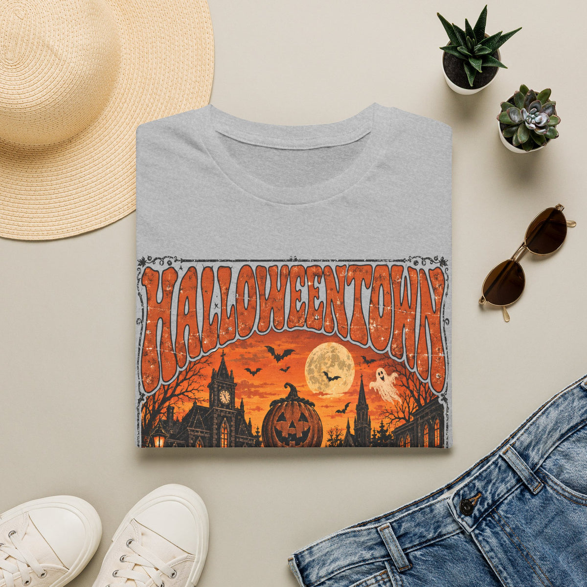 Vintage Halloweentown Est 1998 Graphic T-Shirt
