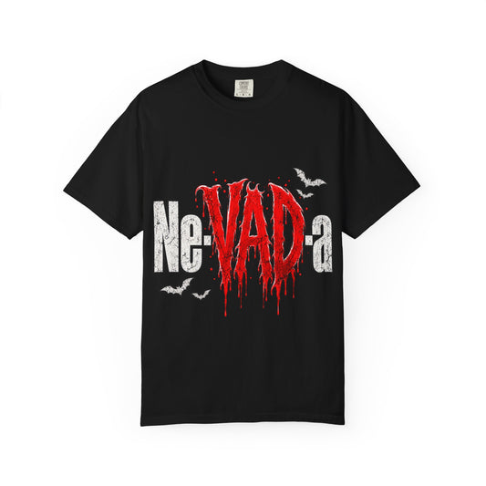Nevada Horror Drip Halloween Comfort Colors T-Shirt