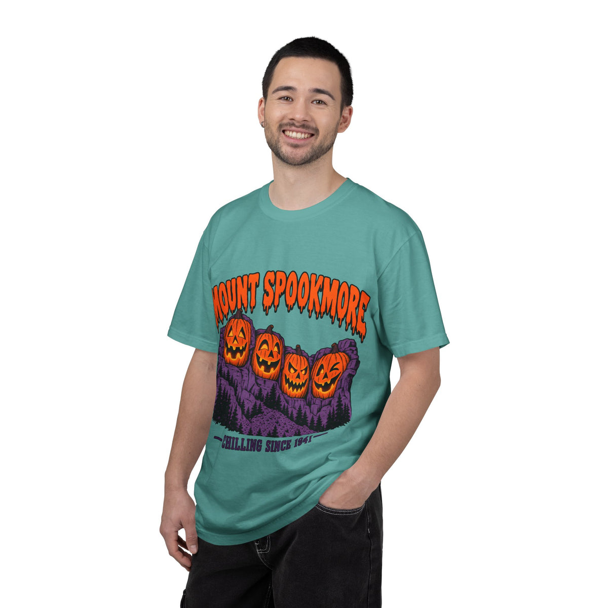 Mount Spookmore Halloween Comfort Colors T-Shirt