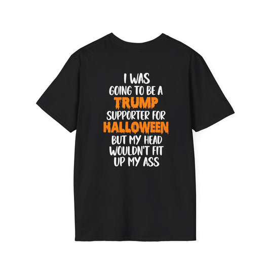 Halloween Political Satire Shirt – Sarcastic Adult Humor Graphic Tee