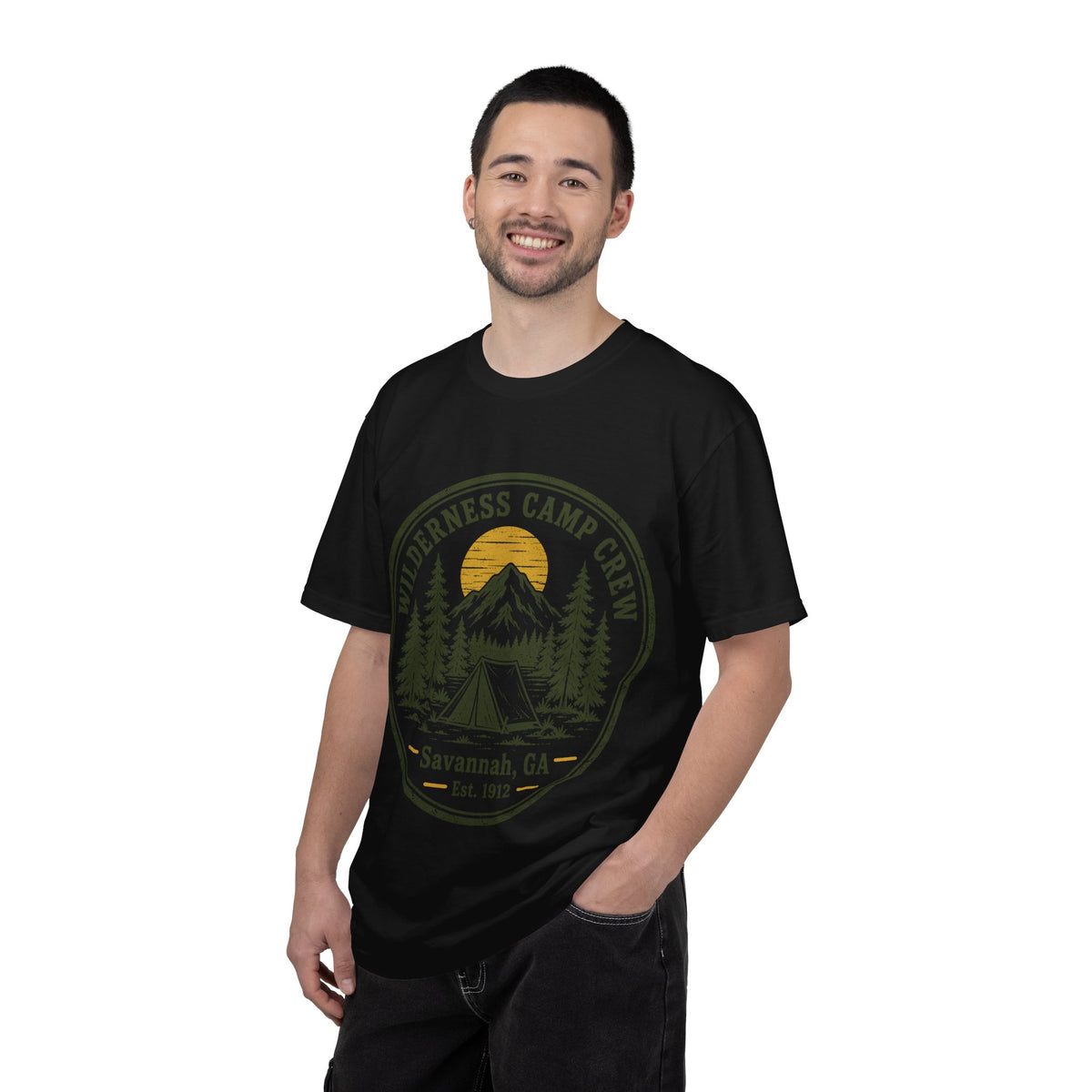 Wilderness Camp Crew Savannah GA Comfort Colors Tee