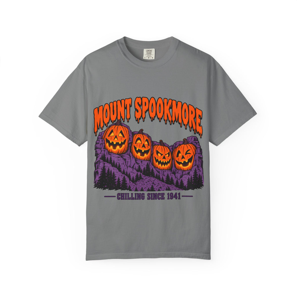 Mount Spookmore Halloween Comfort Colors T-Shirt