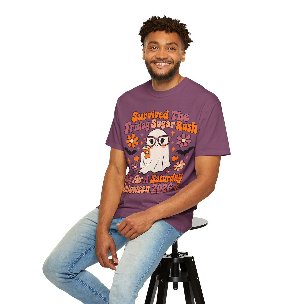 Friday Sugar Rush Halloween 2026 Comfort Colors Tee