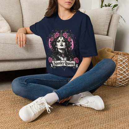 Pink Spooky Queen Pastel Gothic Glamour Witch T-Shirt