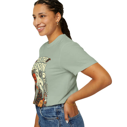 Tis the Season Spooky Halloween Comfort Colors Graphic Tee