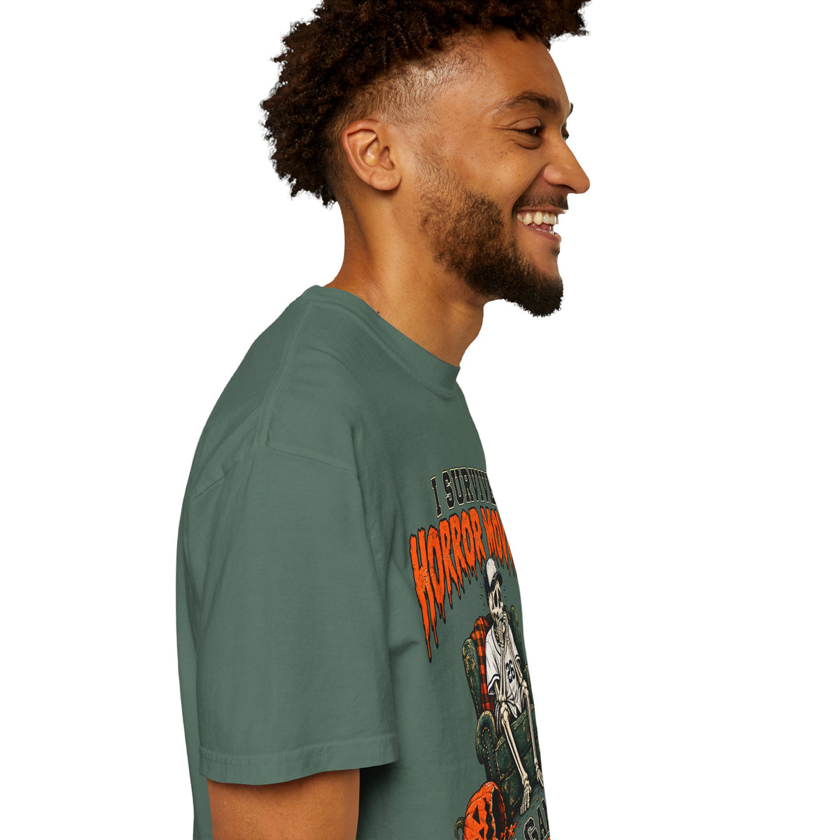 Horror Movies Game 7 Baseball Comfort Colors T-Shirt
