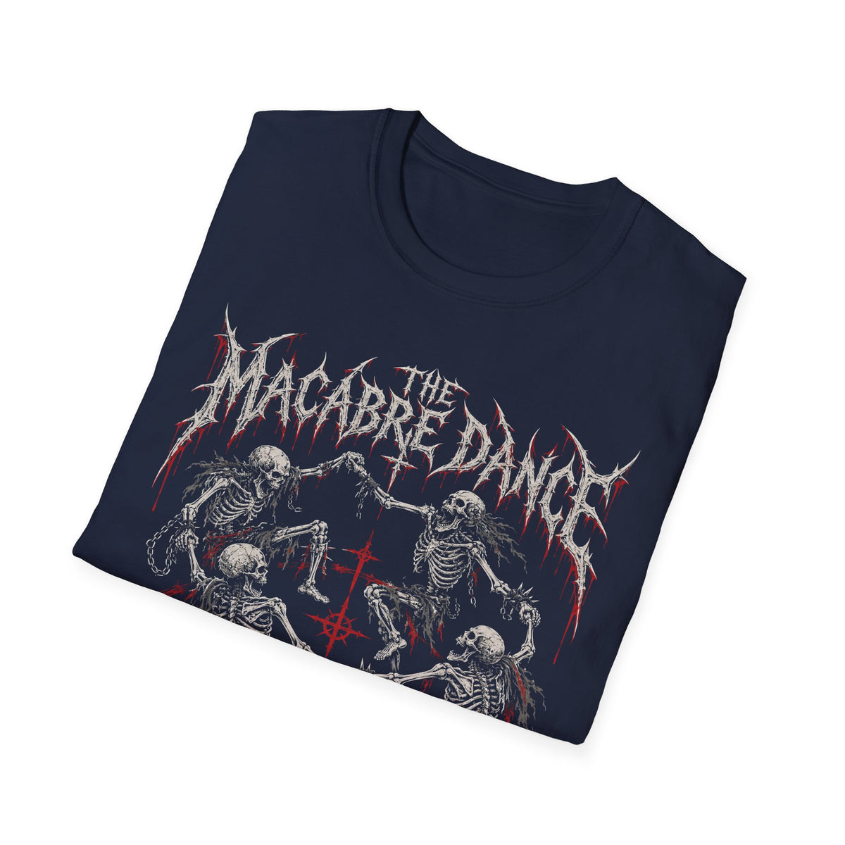 Brutal Metal Mosh Pit Skeletons T-Shirt