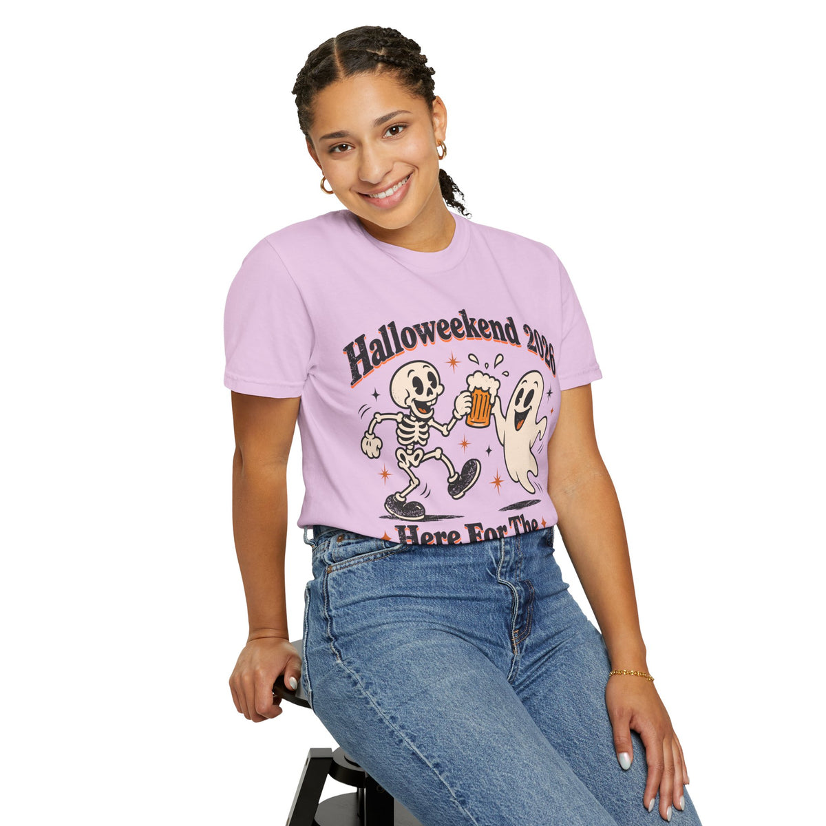 Halloweekend 2026 Boos & Booze Comfort Colors Tee