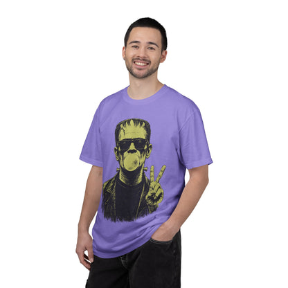 Frankenstein Bubblegum Peace Sign Comfort Colors T-Shirt