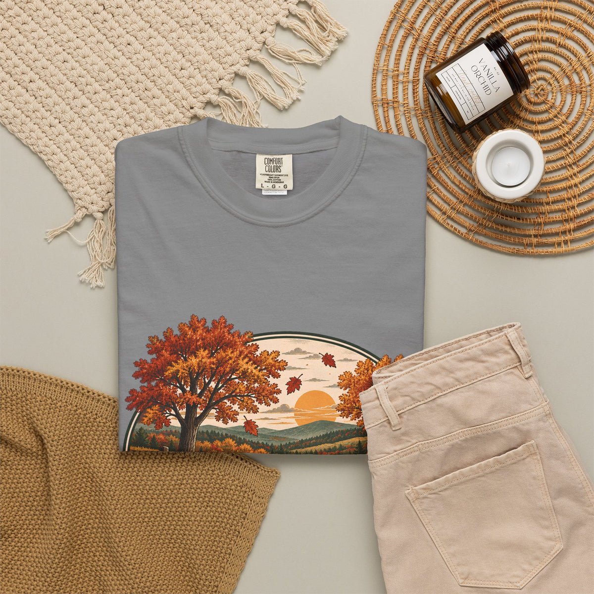 In My Fall Era Autumn Comfort Colors Graphic T-Shirt