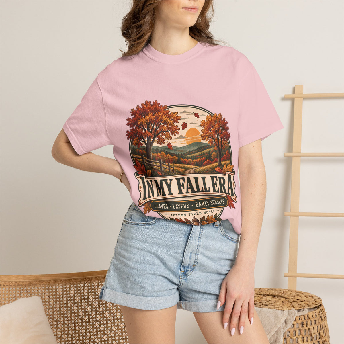 In My Fall Era Autumn Comfort Colors Graphic T-Shirt